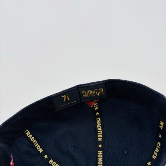 MLB Cap Baseballism x Major League movie Indians Collection Navy Size 7 3/4 - Picture 6 of 6